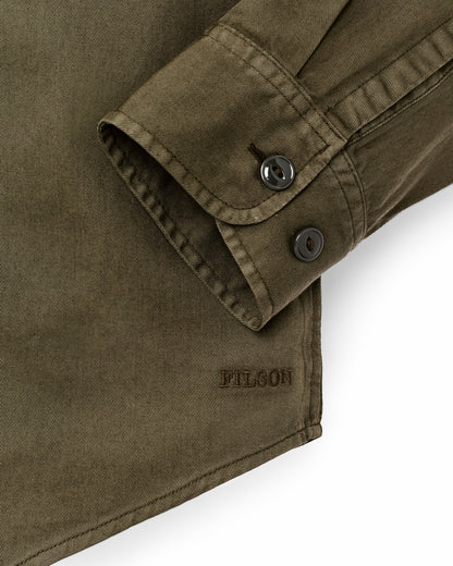 Filson Exclusive / 4.5-oz. Twill Shirt - Military Olive