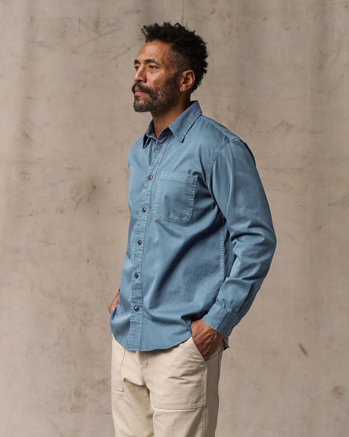 Filson Latest / 4.5-oz. Twill Shirt - Orion Blue