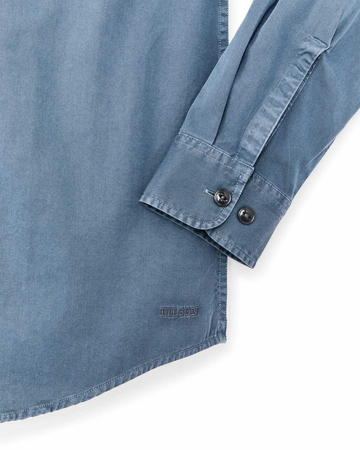 Filson Latest / 4.5-oz. Twill Shirt - Orion Blue