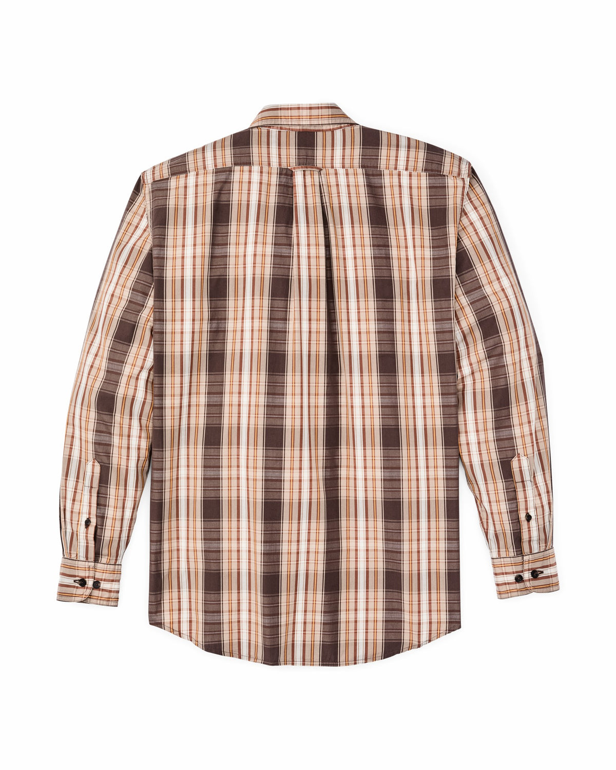 Filson Great Value / Filson's Washed Feather Cloth Shirt - Brown Multi Plaid