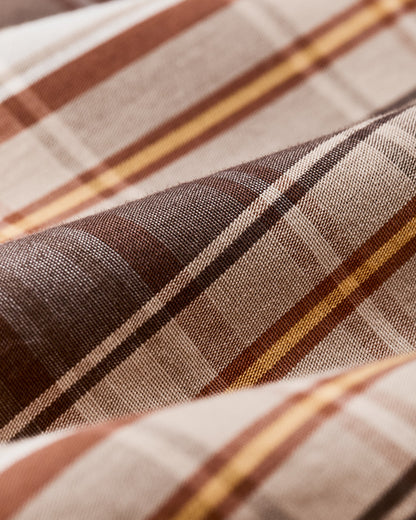 Filson Great Value / Filson's Washed Feather Cloth Shirt - Brown Multi Plaid