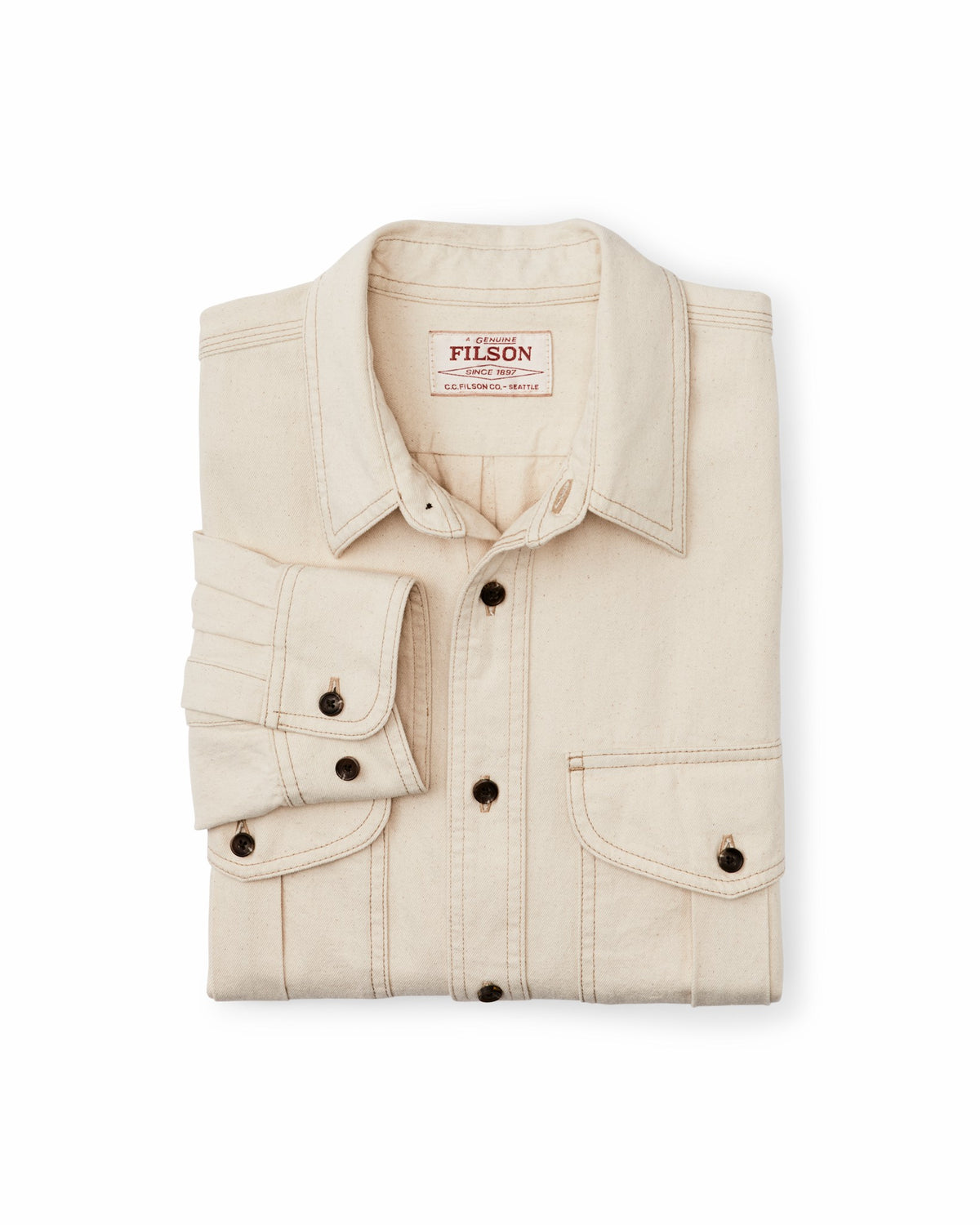 Filson Essential / Natural Twill Guide Shirt