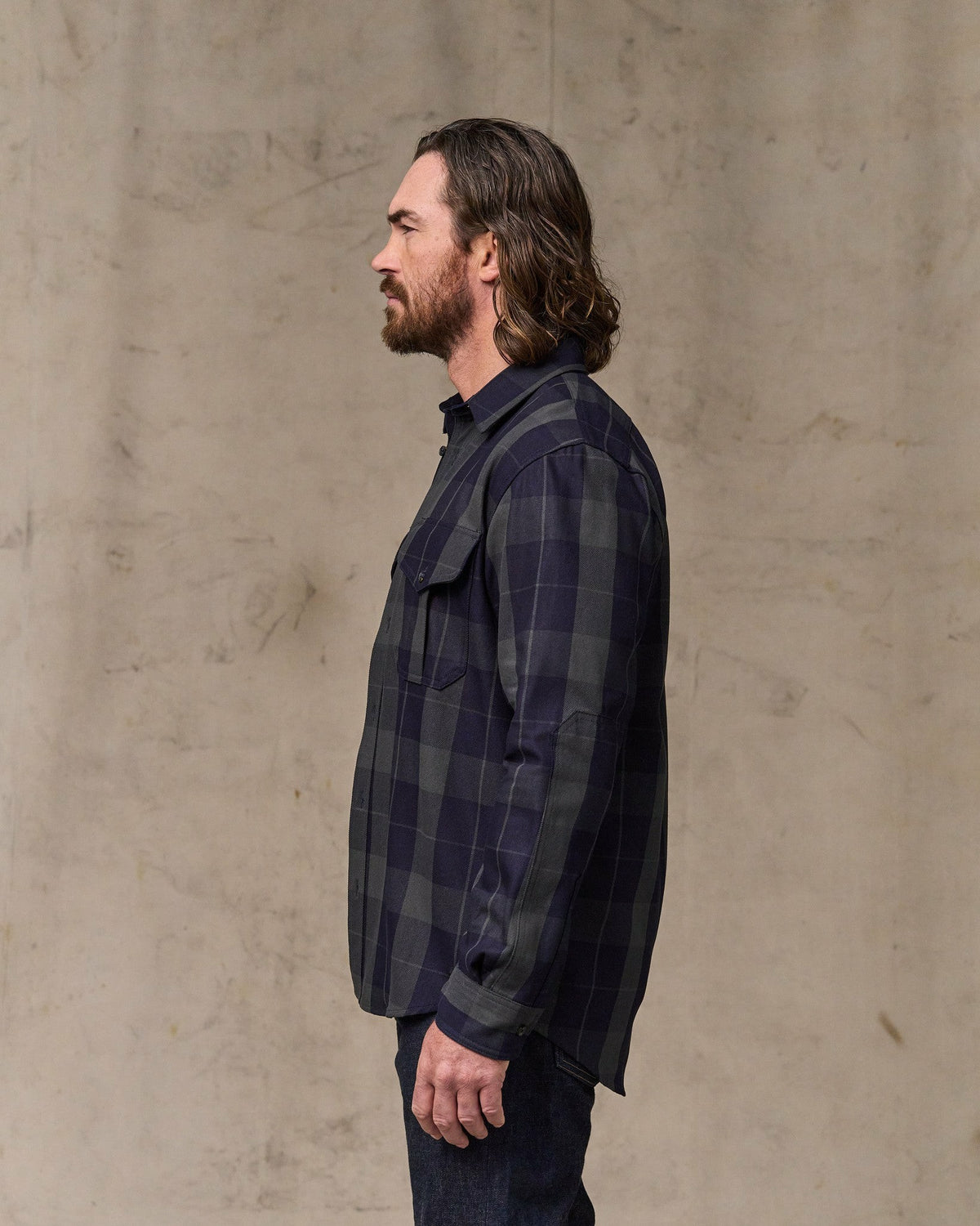 Filson Deals / Vintage Wash Alaskan Guide Shirt - Indigo / Faded Black
