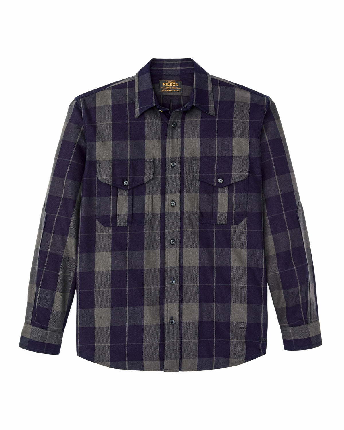 Filson Deals / Vintage Wash Alaskan Guide Shirt - Indigo / Faded Black