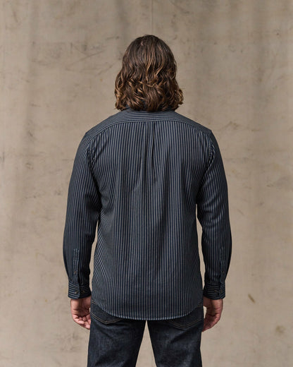 Filson Latest / Lightweight Alaskan Guide Shirt - Indigo / Ticking Stripe
