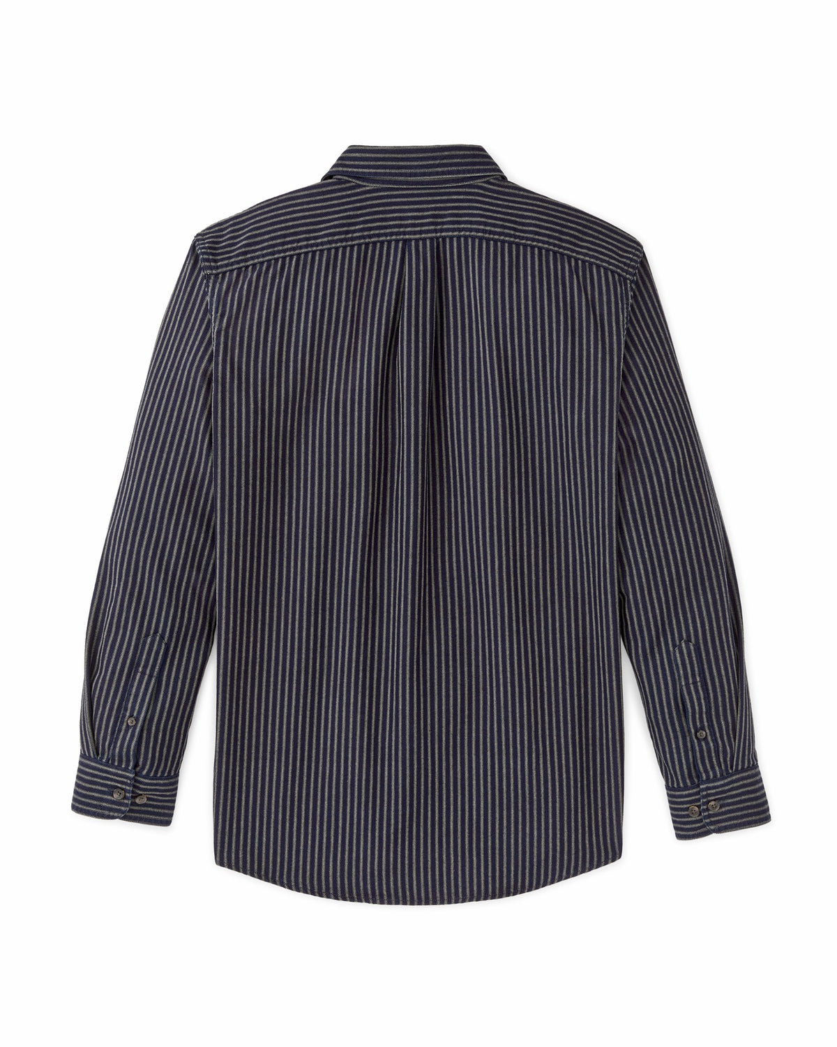 Filson Latest / Lightweight Alaskan Guide Shirt - Indigo / Ticking Stripe