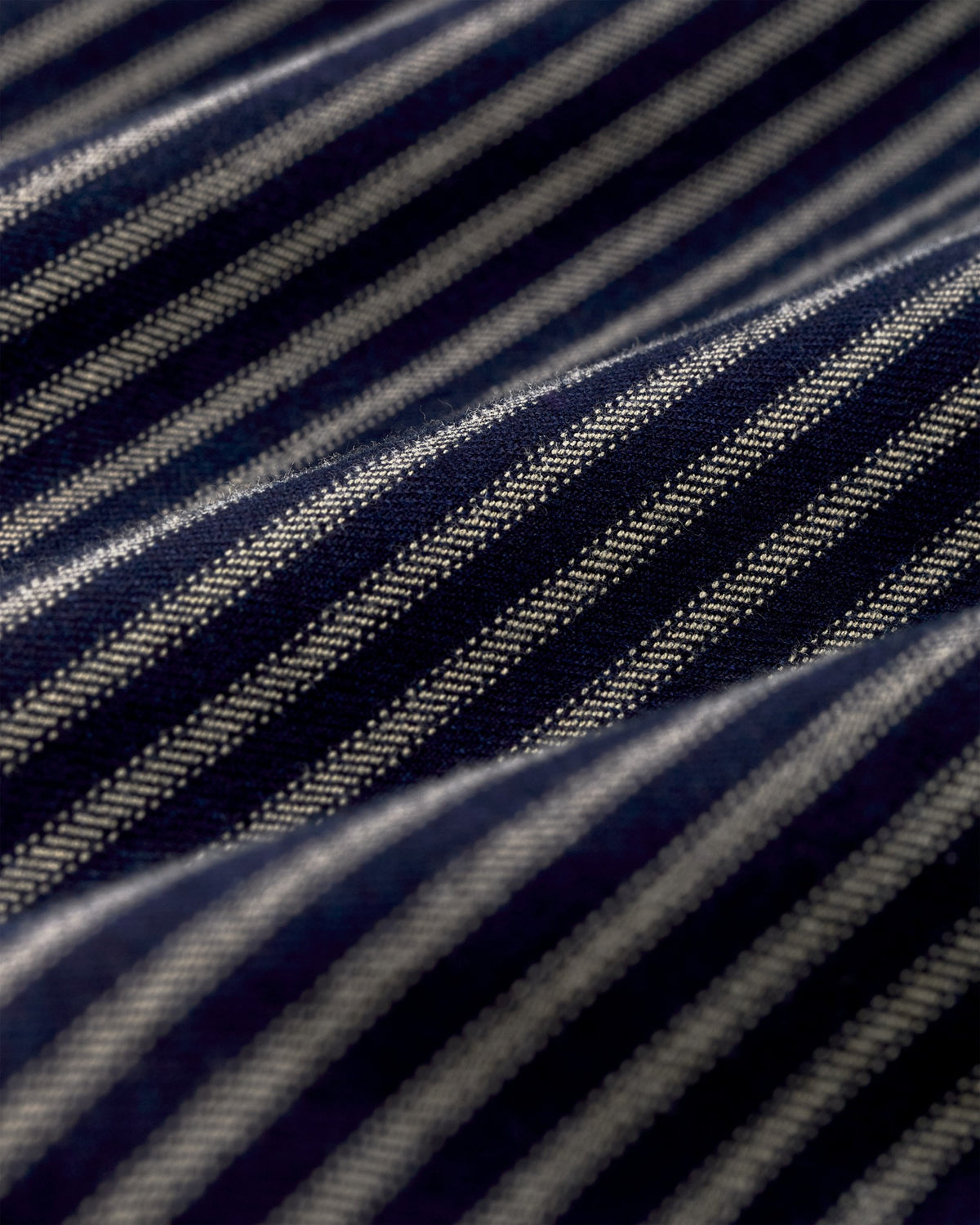 Filson Latest / Lightweight Alaskan Guide Shirt - Indigo / Ticking Stripe