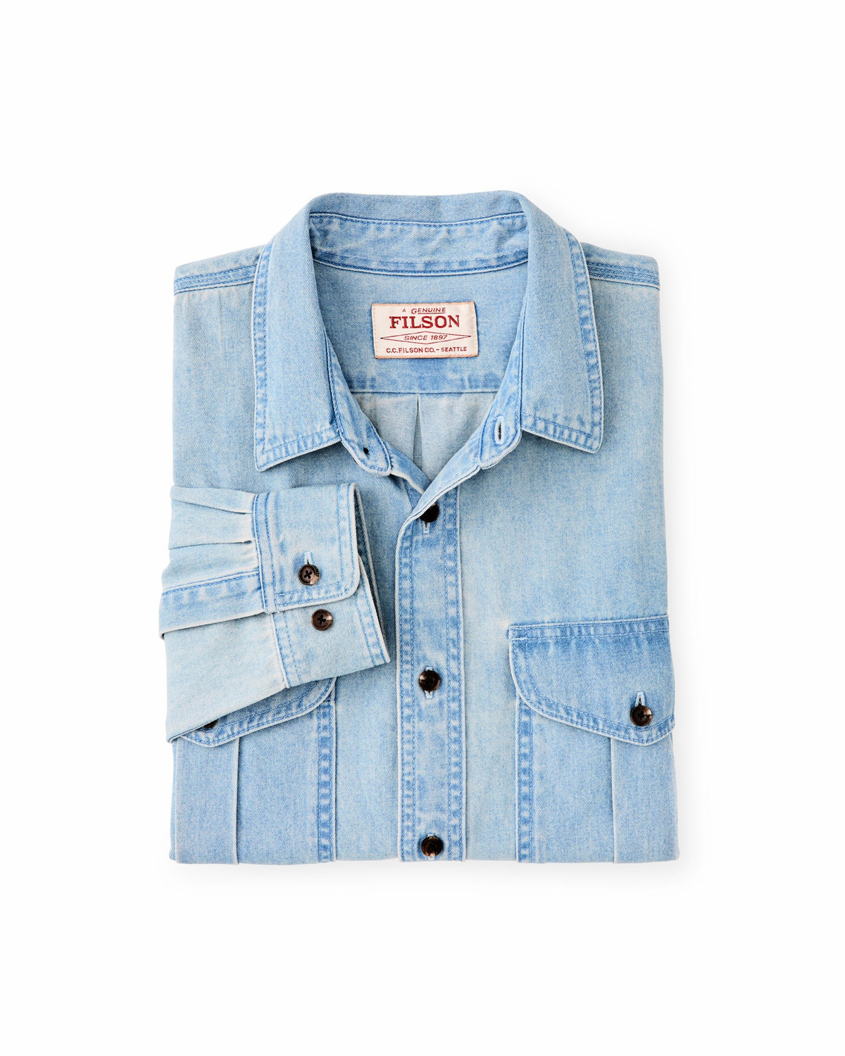 Filson Trending / Denim Guide Shirt - Light Indigo