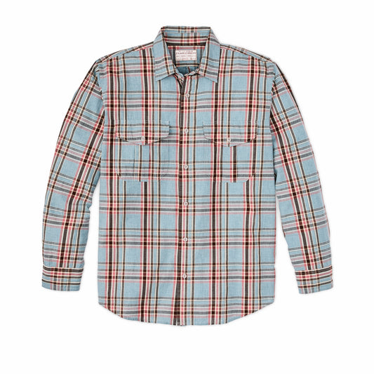 Filson Discount / Men's Washed Feather Cloth Shirt | FIlson
 – Filson