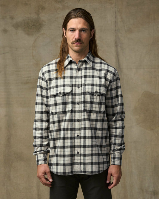 Filson Signature / Alaskan Guide Shirt - Cream / Peat / Multi Plaid