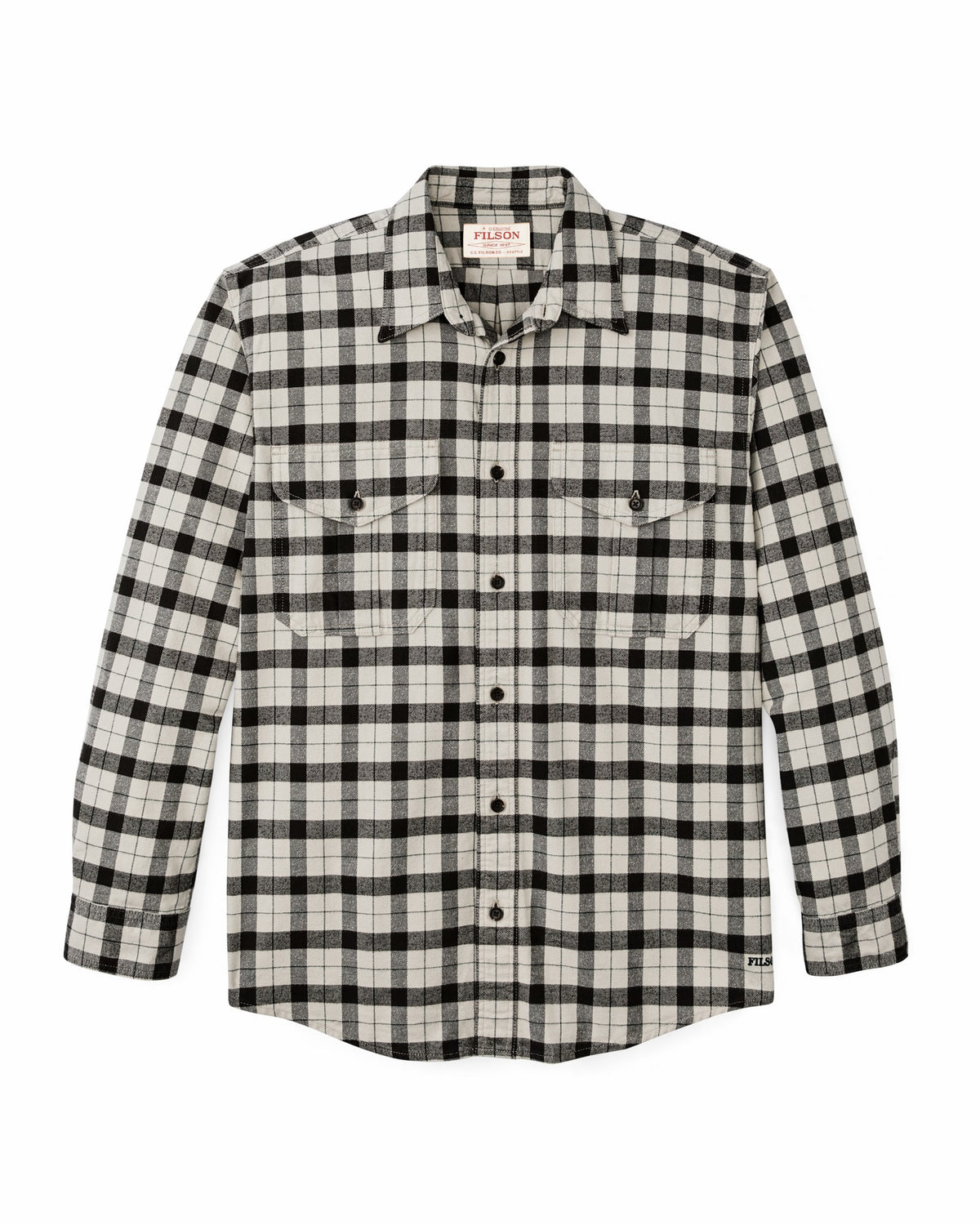 Filson Signature / Alaskan Guide Shirt - Cream / Peat / Multi Plaid