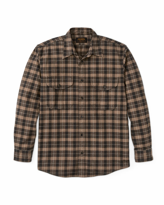 Filson Deals / Alaskan Guide Shirt - Light Brown / Peat / Multi Plaid