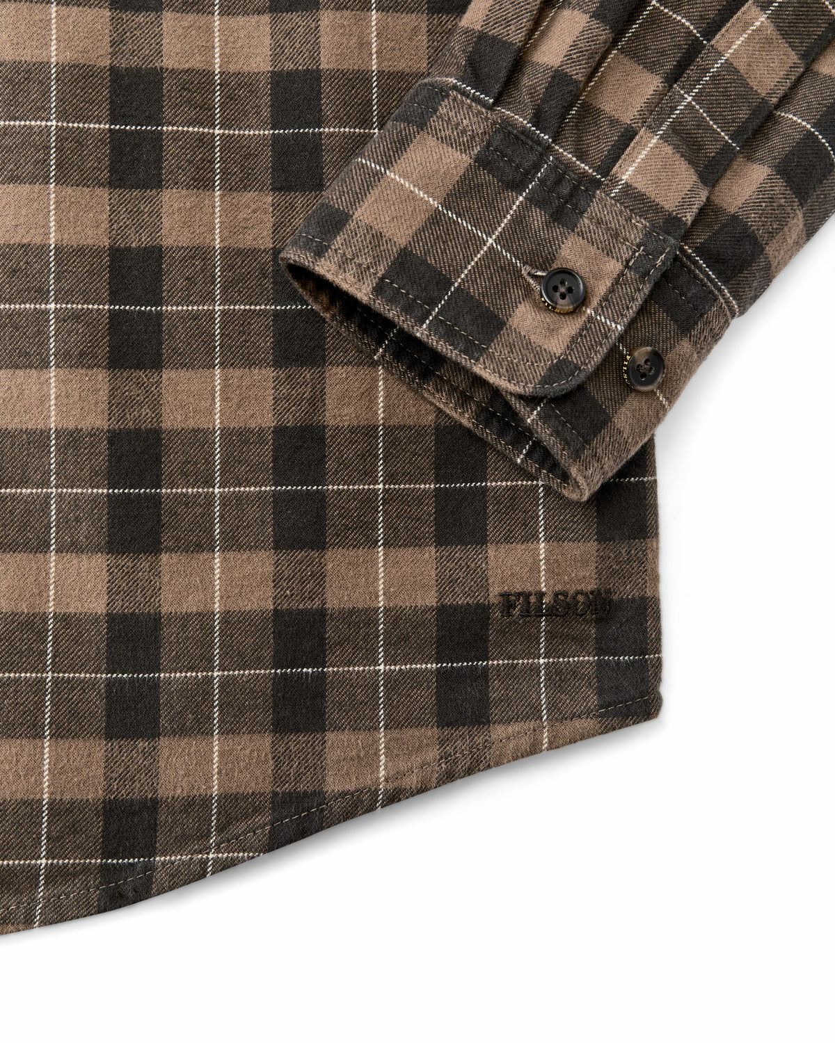 Filson Deals / Alaskan Guide Shirt - Light Brown / Peat / Multi Plaid