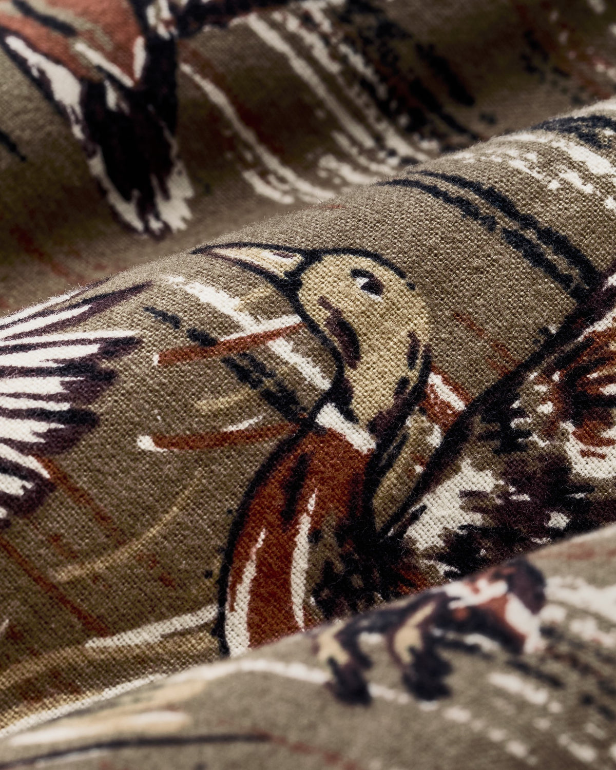 Filson Quality / Field Flannel Shirt - Brown / Marsh Mallards
