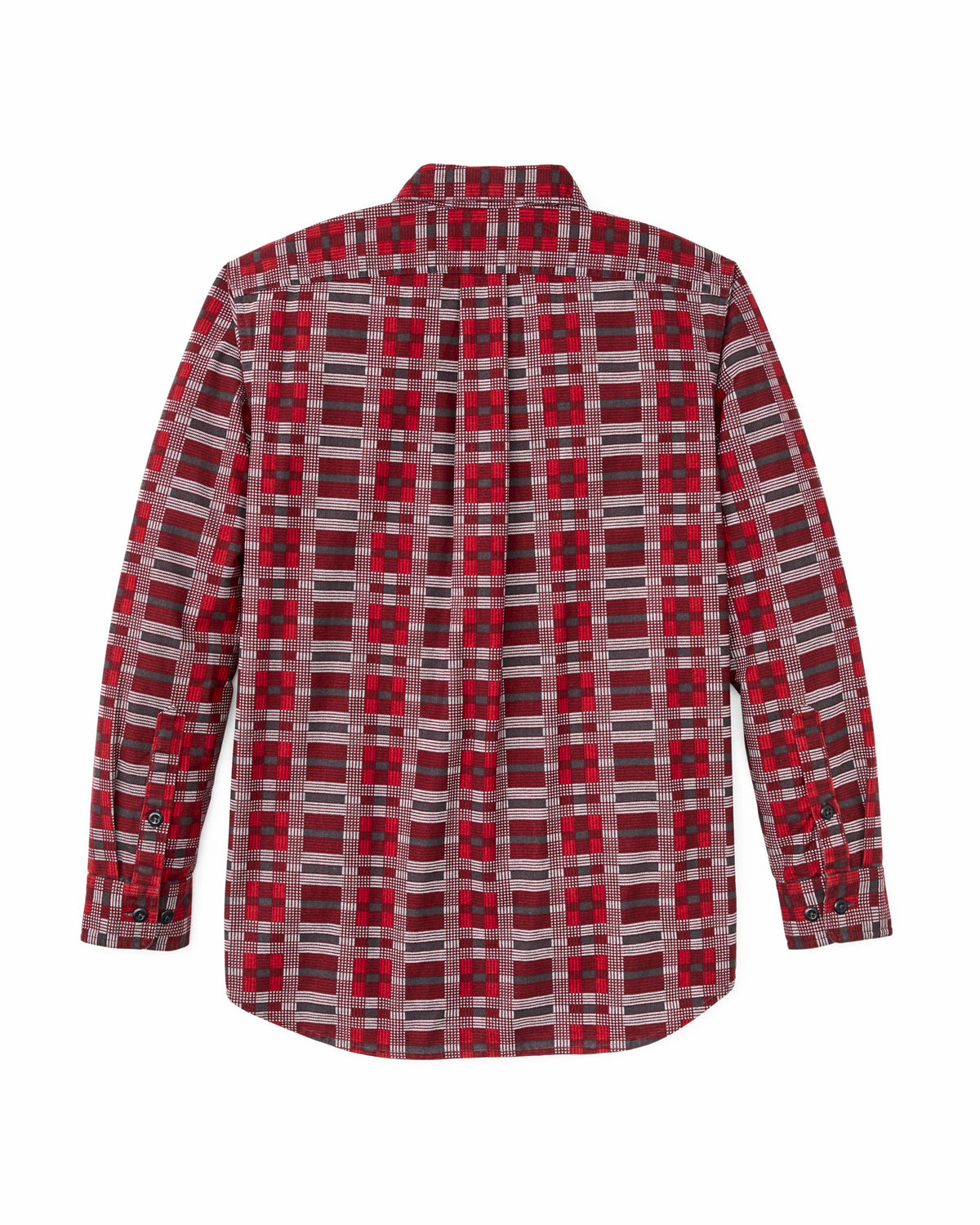 Filson Everyday / Field Flannel Shirt - Burgundy / Red Plaid