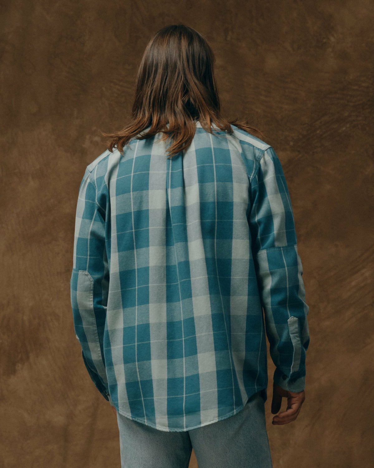 Filson Customer Favorite / Vintage Wash Alaskan Guide Shirt - Jasper / Dark Teal Plaid