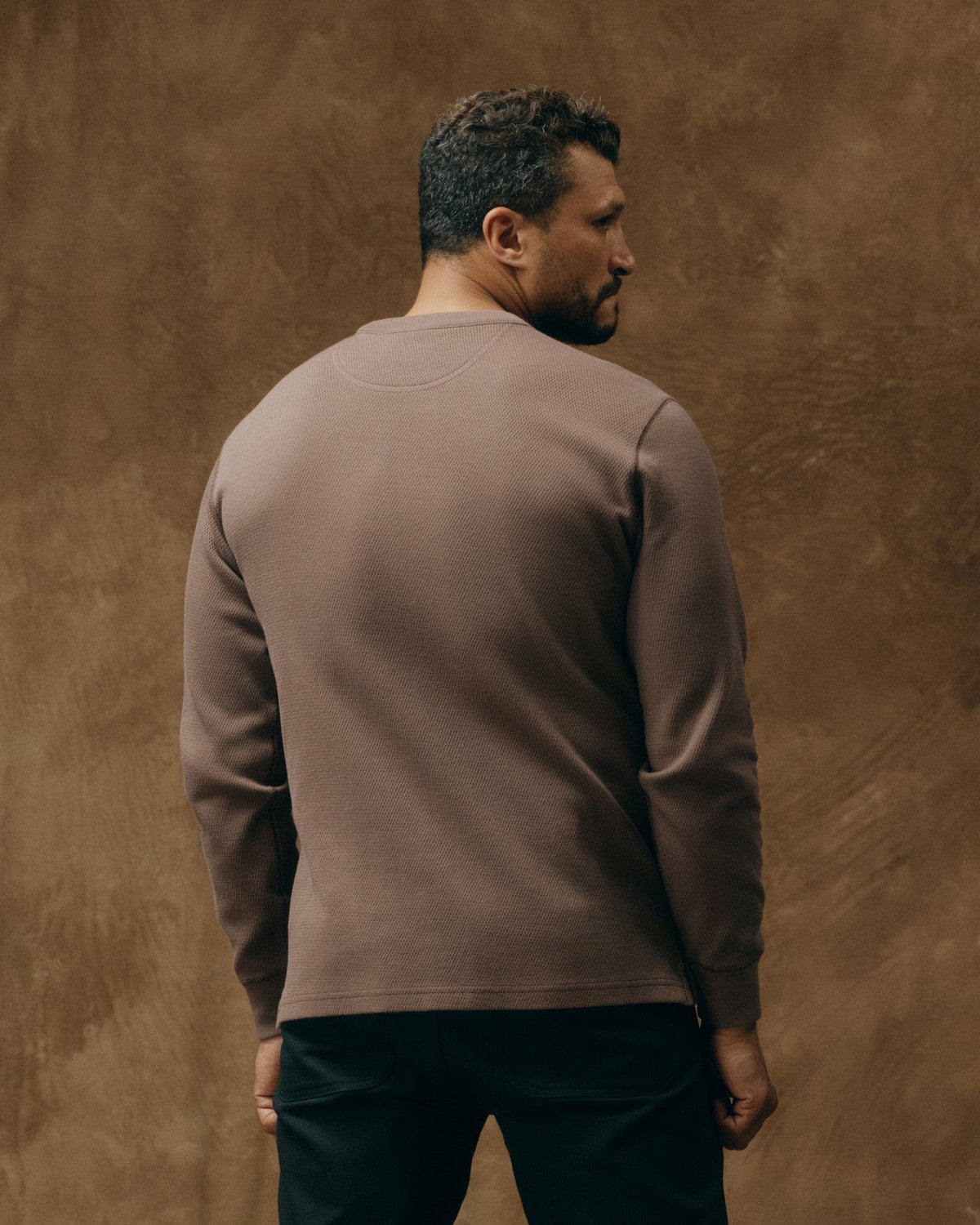 Filson Essential / Waffle Knit Thermal Crewneck - Brown
