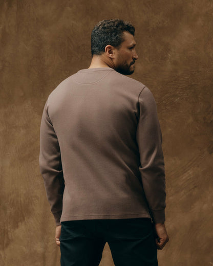 Filson Essential / Waffle Knit Thermal Crewneck - Brown