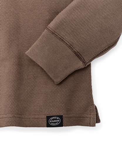 Filson Essential / Waffle Knit Thermal Crewneck - Brown