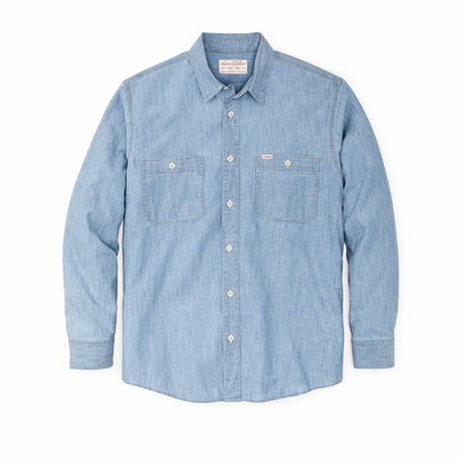 Filson Customer Favorite / Men's Long Sleeve Chambray CPO Shirt