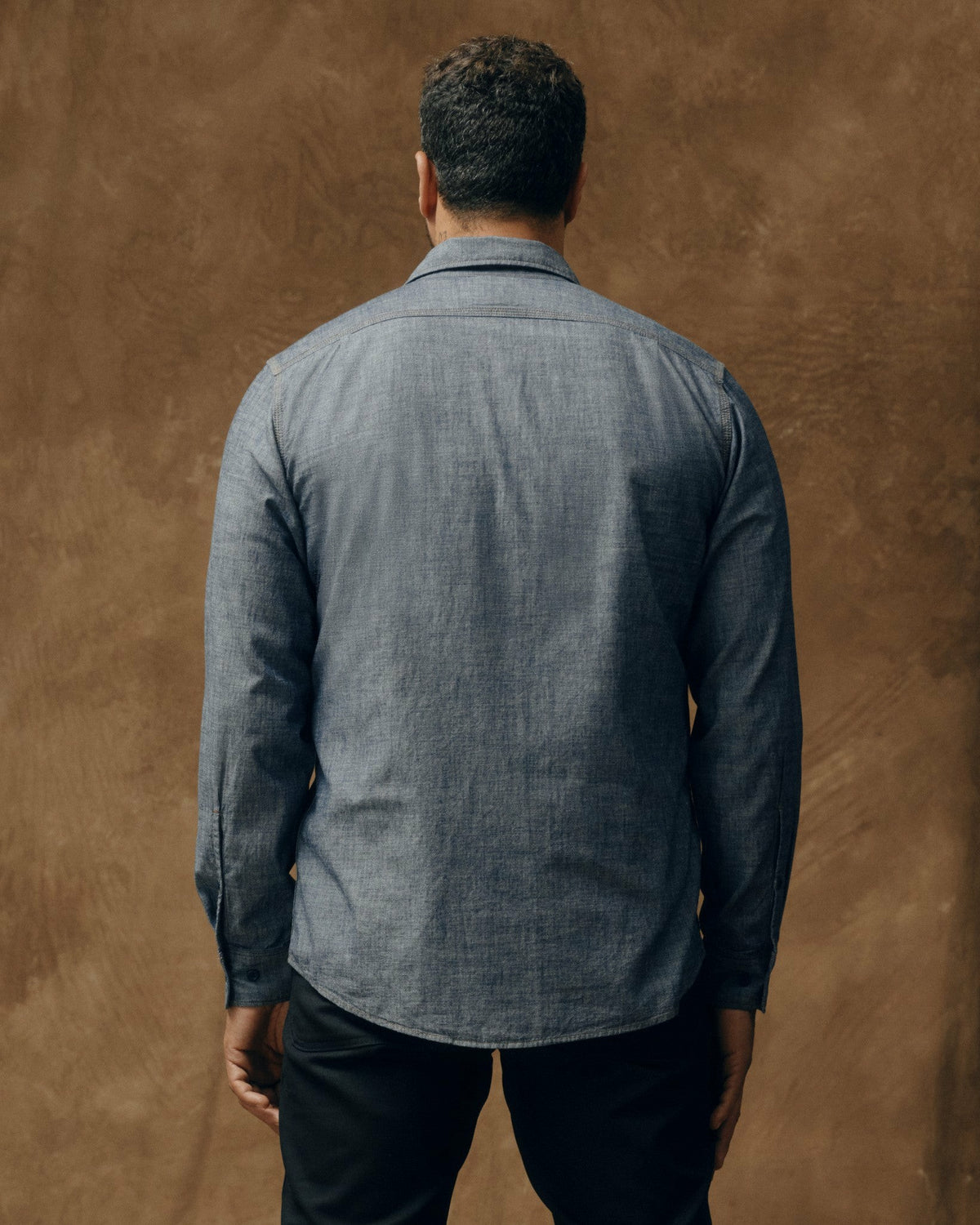 Filson Premium / Men's Long Sleeve Chambray CPO Shirt