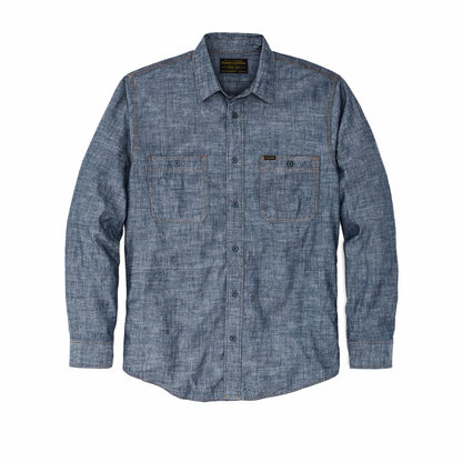 Filson Premium / Men's Long Sleeve Chambray CPO Shirt