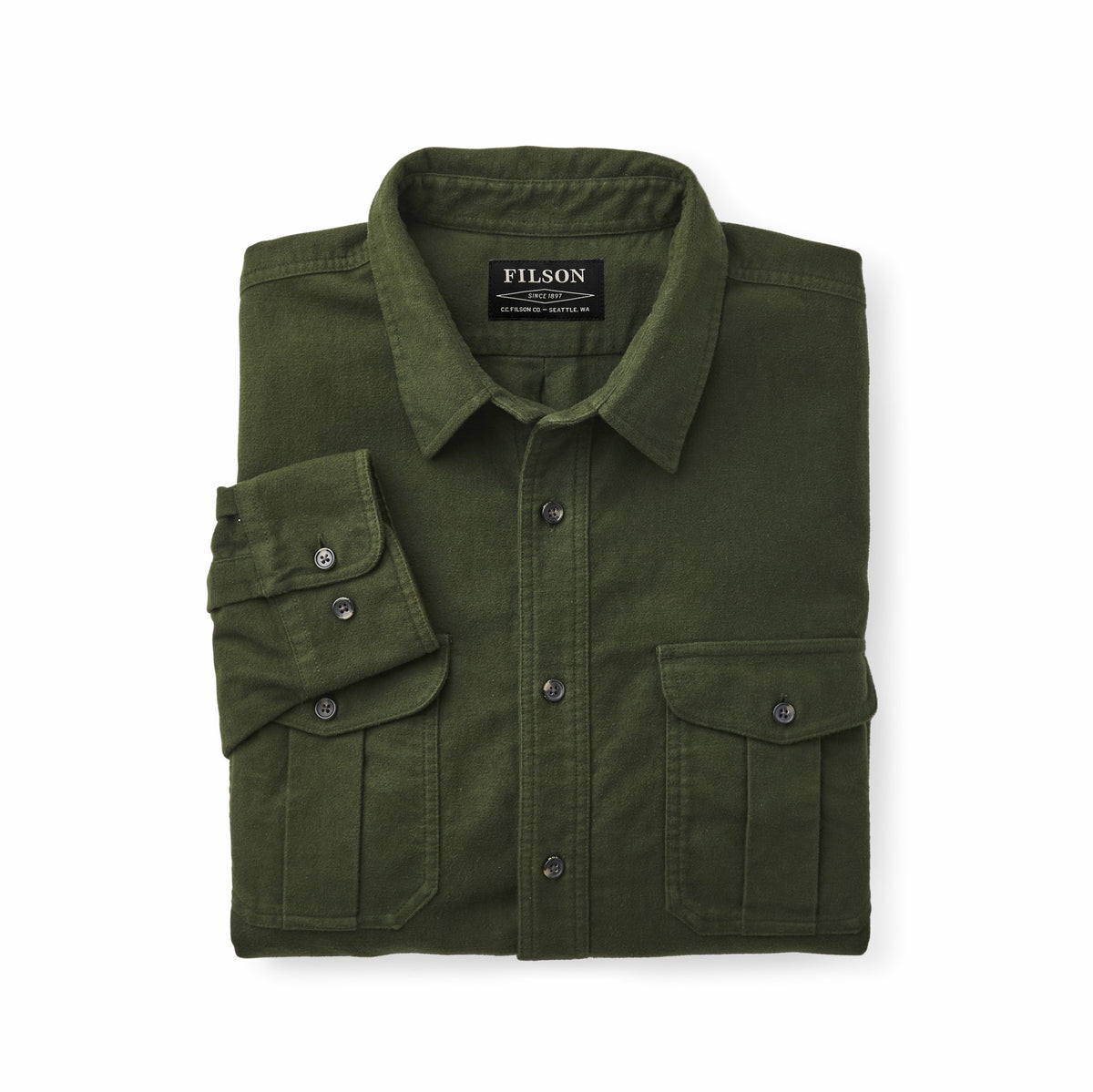 Filson Hot Sale / Men's Moleskin Seattle Shirt — Button Up Shirt