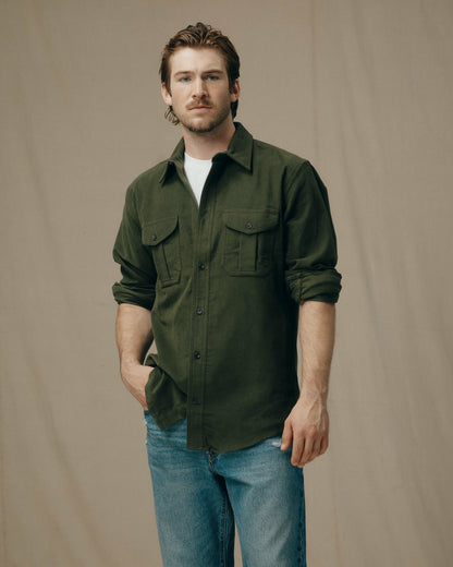 Filson Hot Sale / Men's Moleskin Seattle Shirt — Button Up Shirt