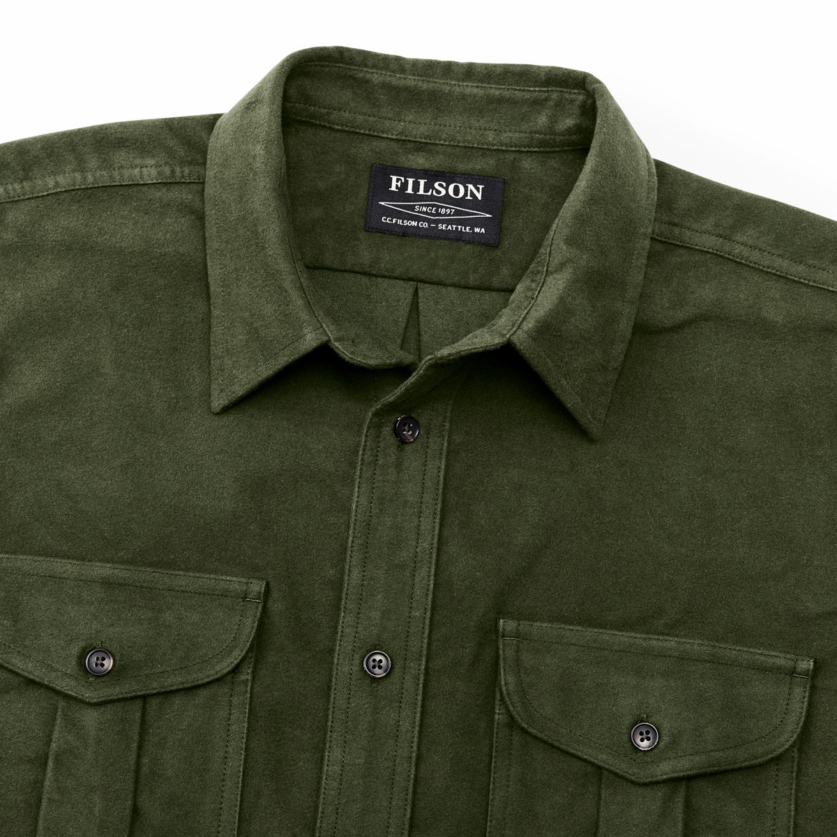 Filson Hot Sale / Men's Moleskin Seattle Shirt — Button Up Shirt