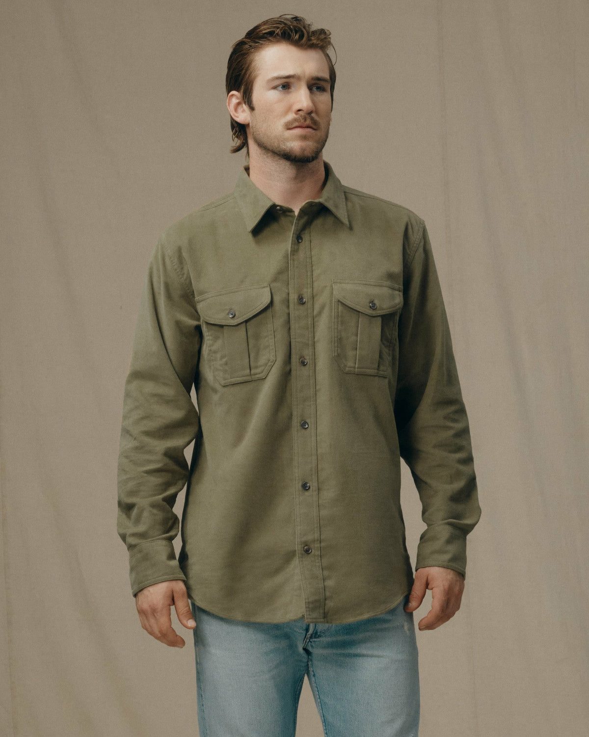 Filson Hot Sale / Men's Moleskin Seattle Shirt — Button Up Shirt