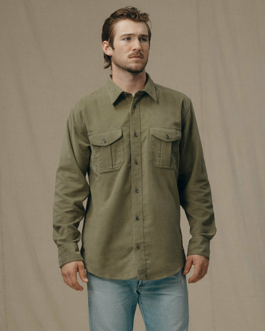 Filson Hot Sale / Men's Moleskin Seattle Shirt — Button Up Shirt