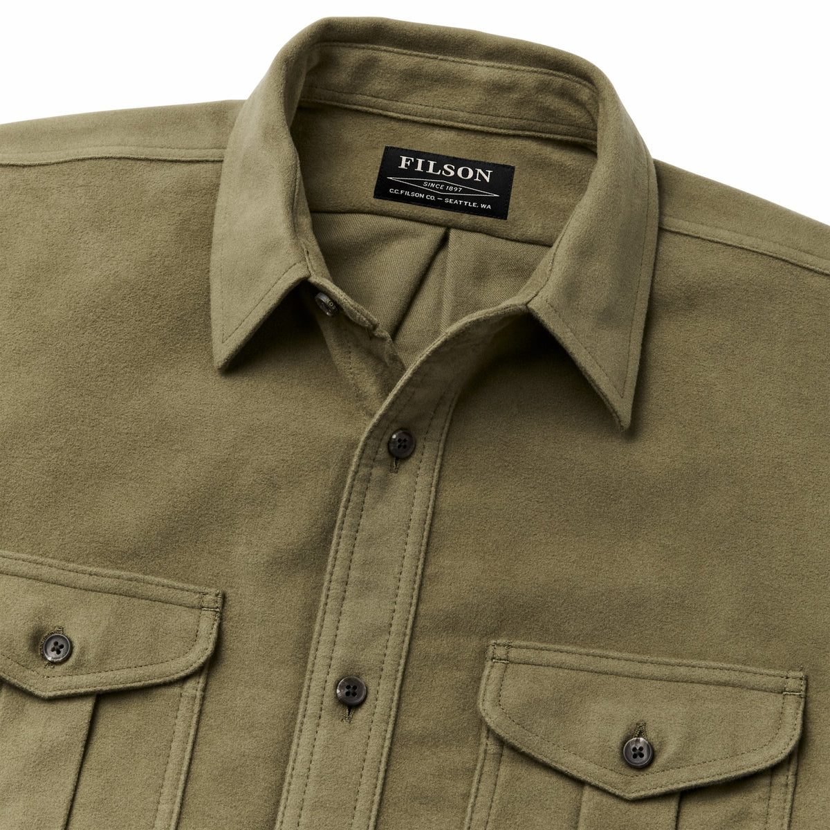 Filson Hot Sale / Men's Moleskin Seattle Shirt — Button Up Shirt