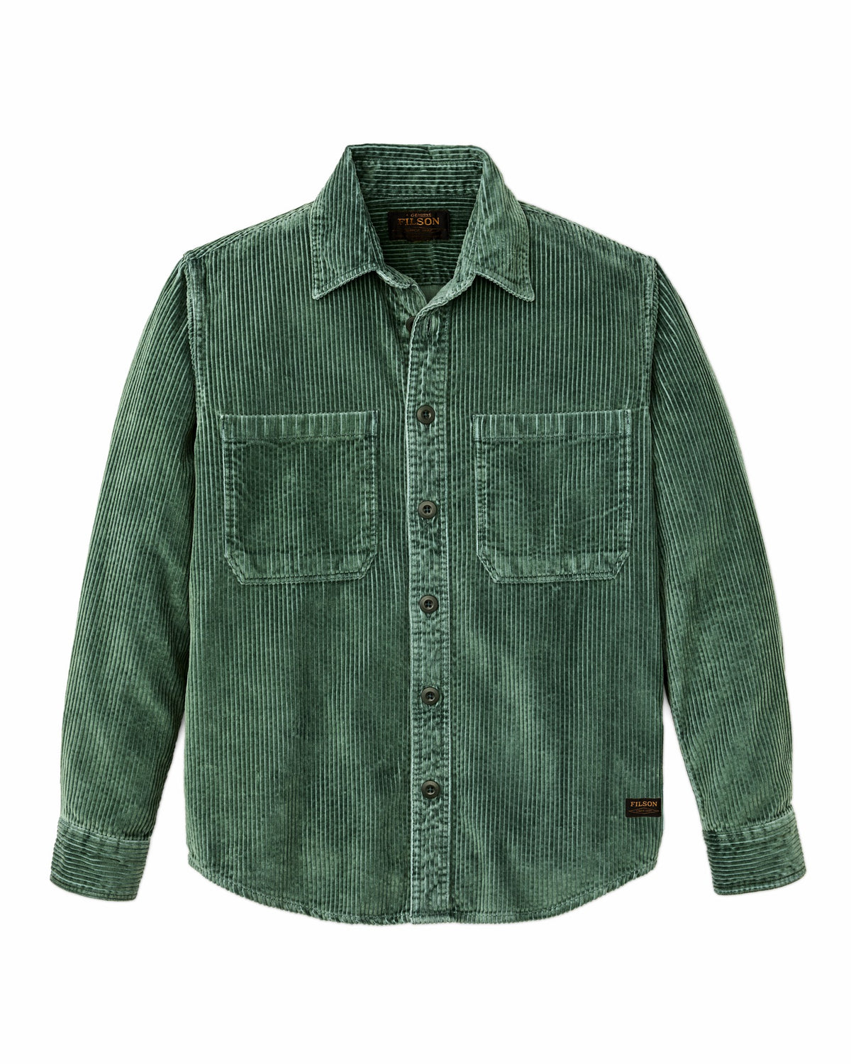 Filson Great Value / 6-wale Corduroy Shirt - Seabed Green