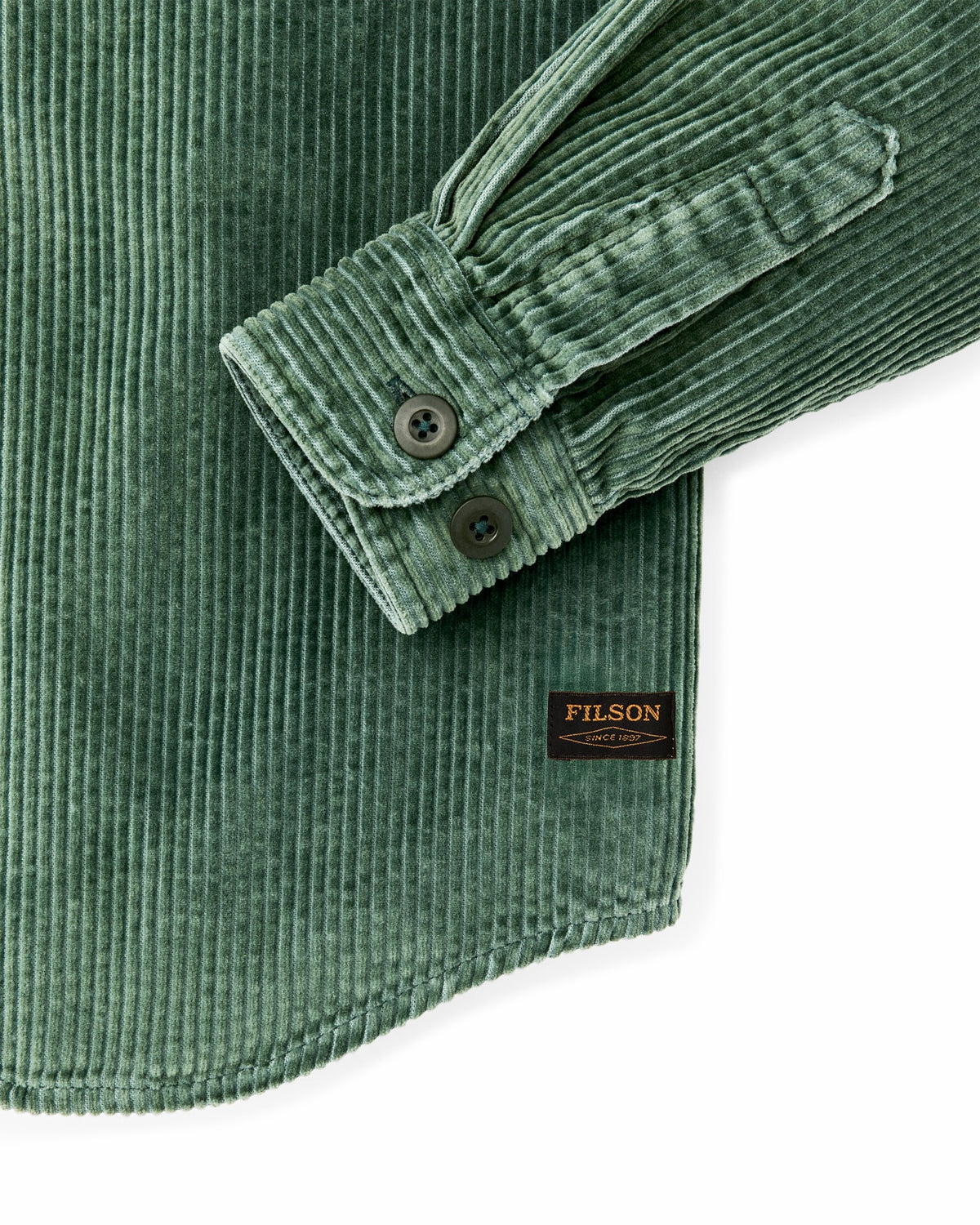 Filson Great Value / 6-wale Corduroy Shirt - Seabed Green