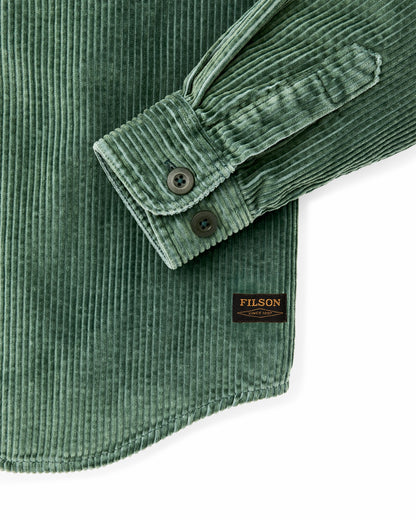 Filson Great Value / 6-wale Corduroy Shirt - Seabed Green