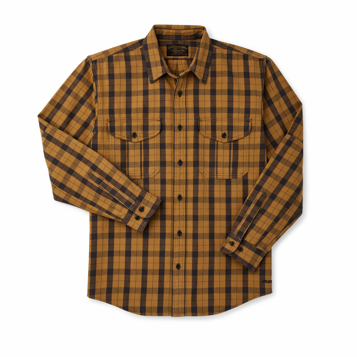 Filson Trusted / Men's Vintage Wash Alaskan Guide Flannel Shirt