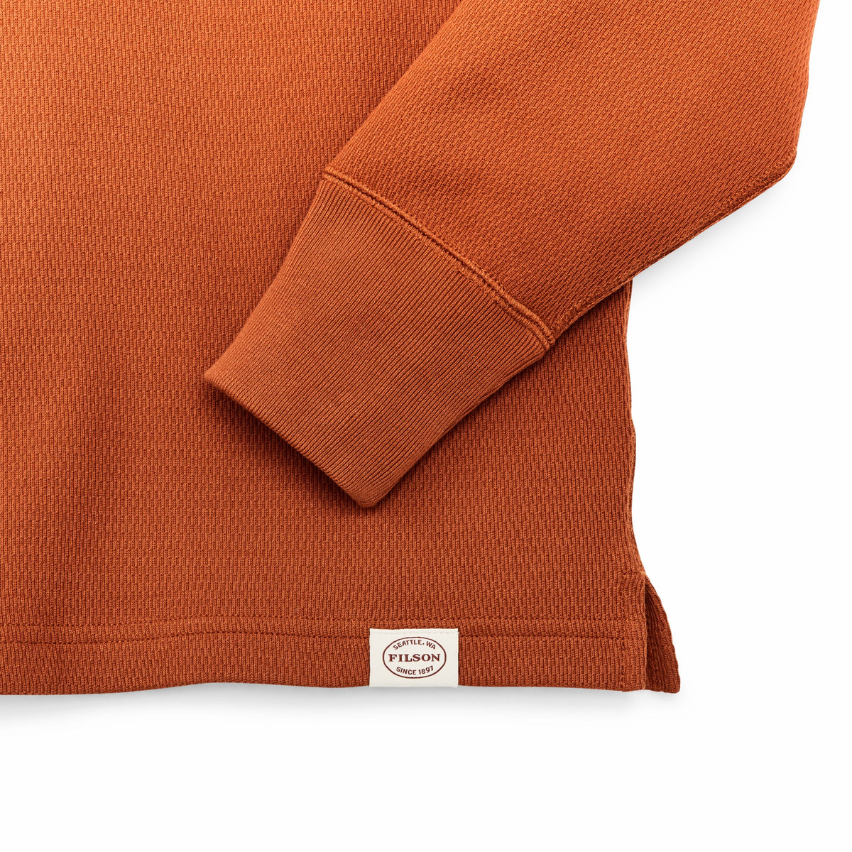 Filson Best Seller / Men's 100% Cotton Waffle Knit Henley