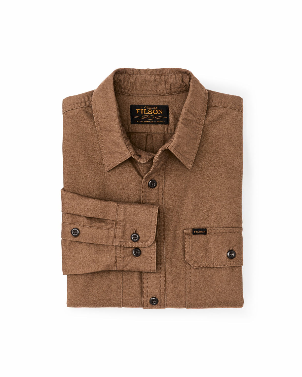 Filson Discount / Field Flannel Shirt - Partridge