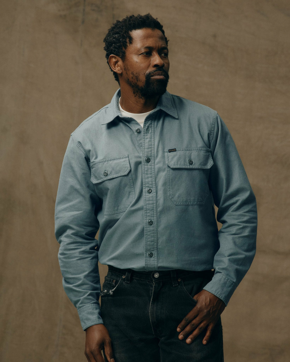 Filson Premium / Field Flannel Shirt - Balsam Green