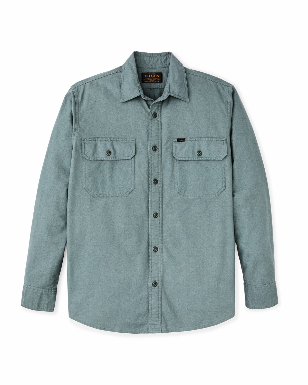 Filson Premium / Field Flannel Shirt - Balsam Green