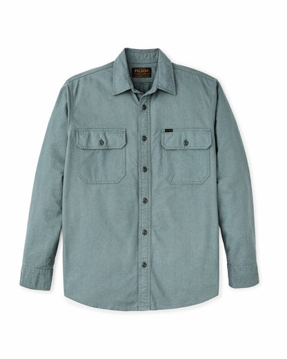 Filson Premium / Field Flannel Shirt - Balsam Green