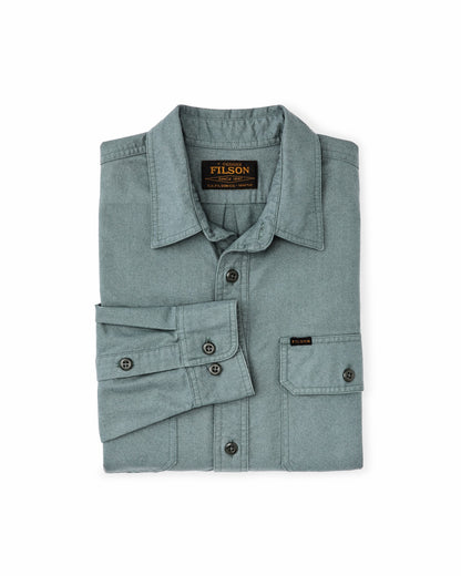 Filson Premium / Field Flannel Shirt - Balsam Green