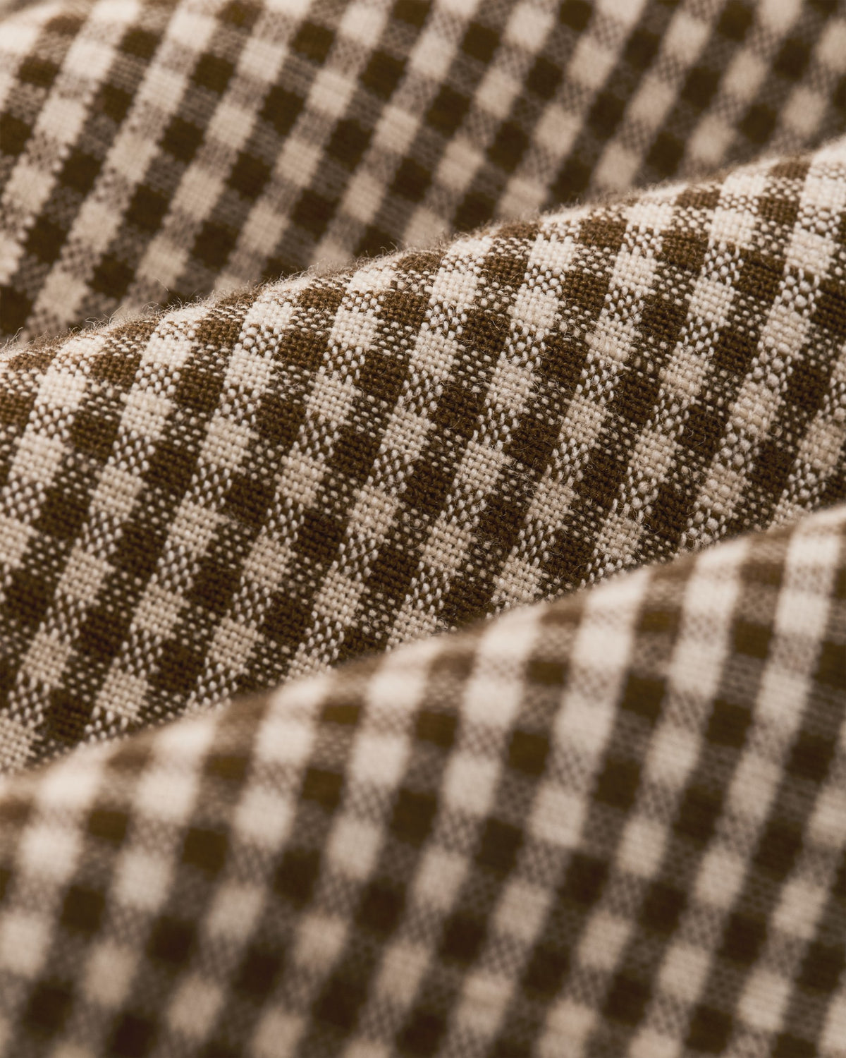 Filson Premium / Short Sleeve Chambray Shirt - Coffee / Natural Plaid
