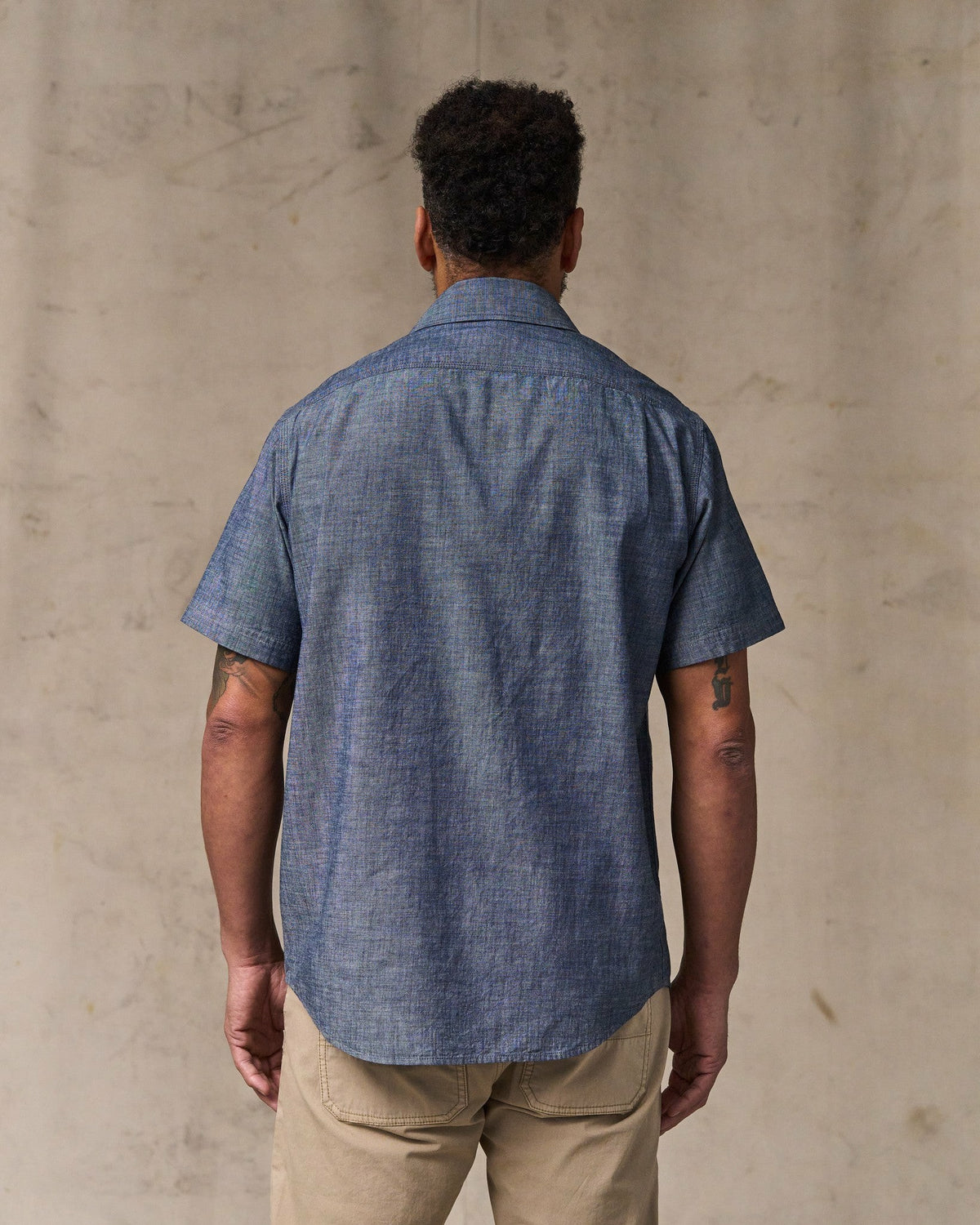 Filson Essential / Short Sleeve Chambray Shirt - Vintage Fade