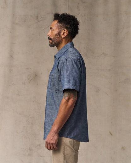 Filson Essential / Short Sleeve Chambray Shirt - Vintage Fade