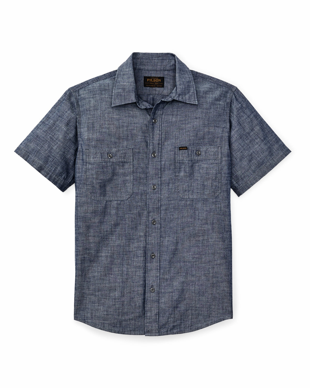 Filson Essential / Short Sleeve Chambray Shirt - Vintage Fade
