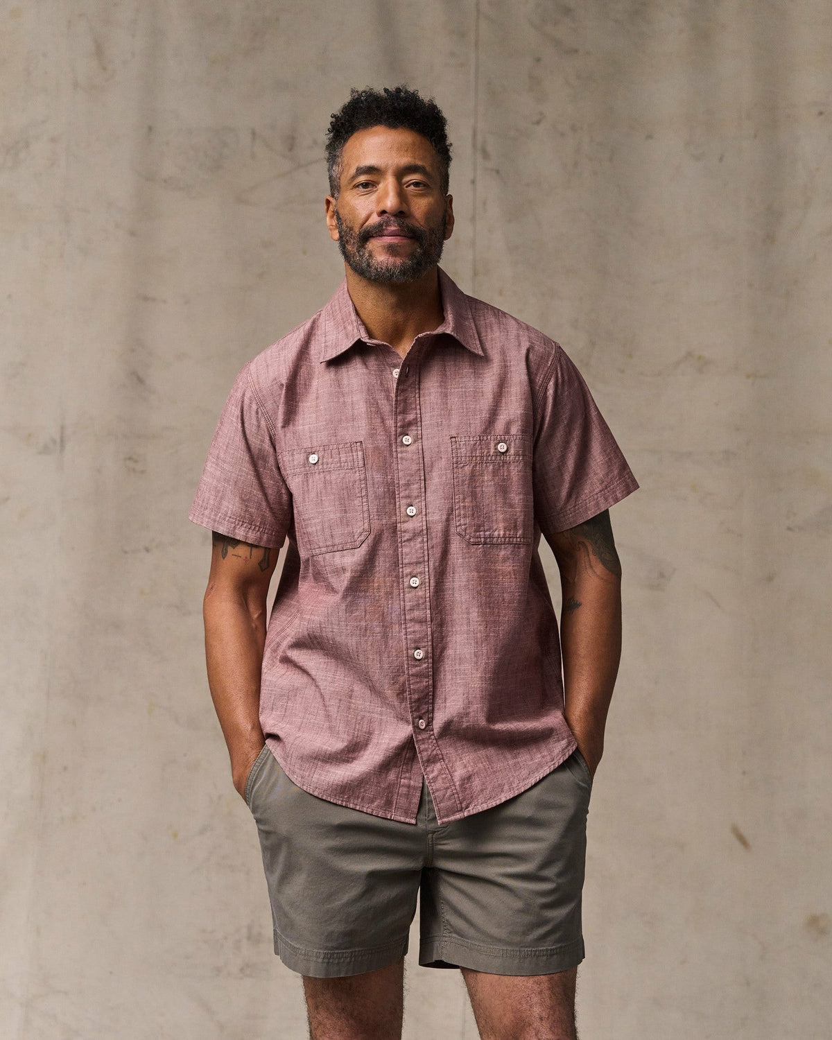 Filson Trending / Short Sleeve Chambray Shirt - Sable