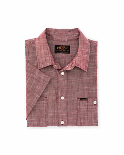 Filson Trending / Short Sleeve Chambray Shirt - Sable