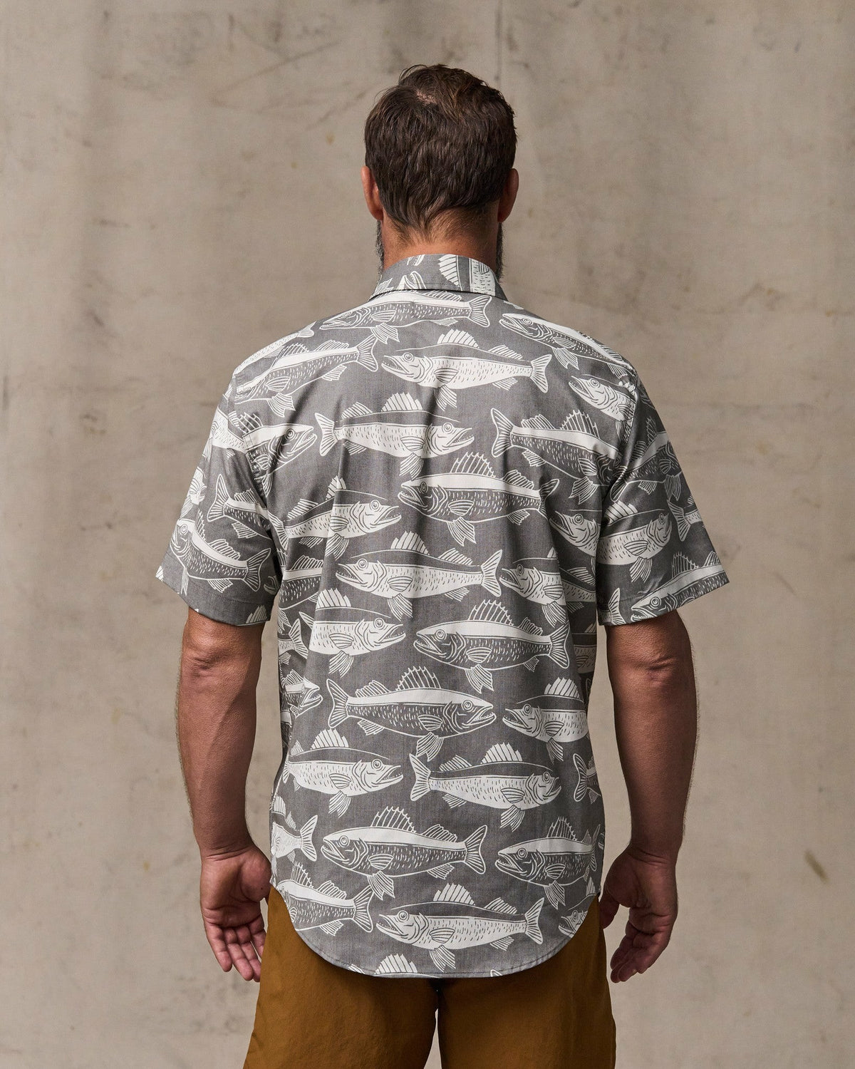 Filson Classic / Twin Lakes Short Sleeve Sport Shirt - Beluga / Print