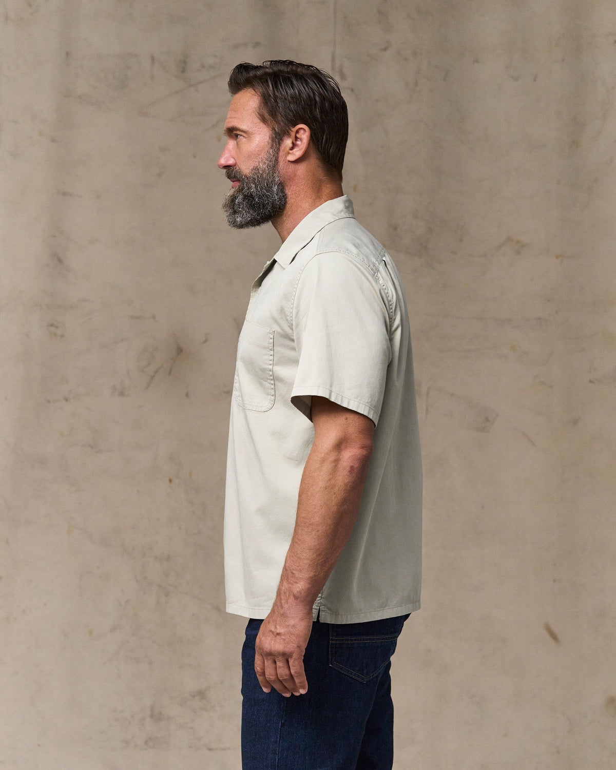 Filson Exclusive / Short Sleeve 4.5-oz. Twill Shirt - Gray Sky
